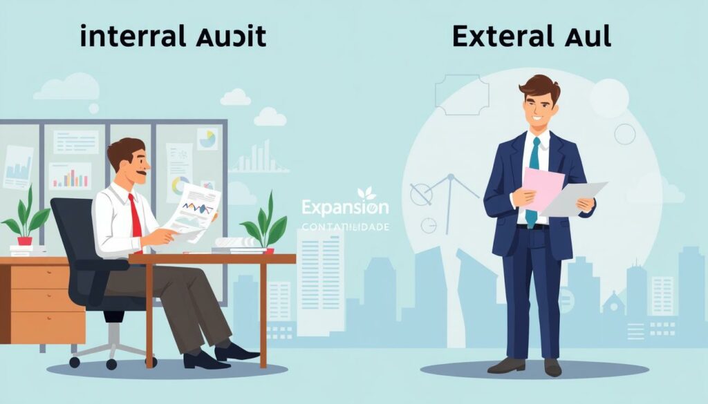 Diferenças entre auditoria interna e externa