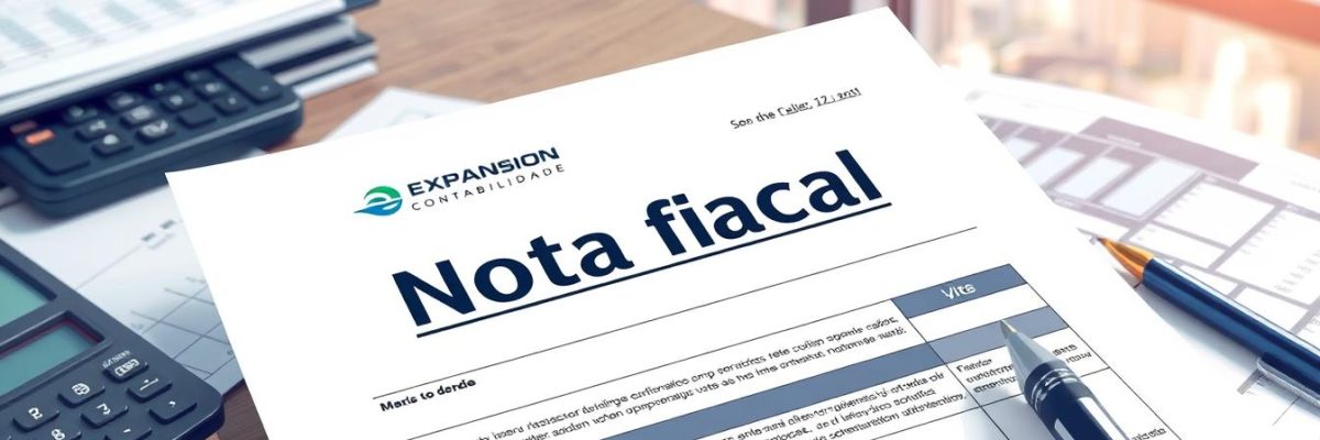 nota fiscal - Expansion Assessoria & Consultoria Contábil